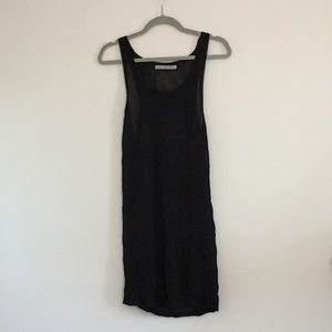 Virtigo sheer black dress
